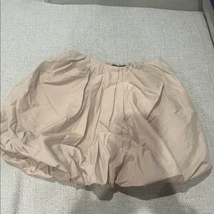 Beige Bubble Skirt